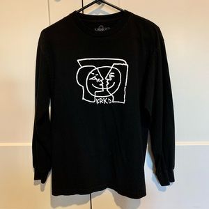 Long-sleeve KROOKED shirt - size Medium